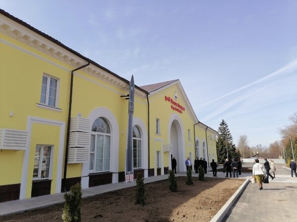 Обновленный вокзал открылся на станции Гагарин Смоленской области 